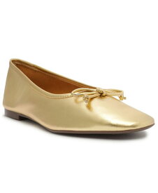 【送料無料】 シュッツ レディース パンプス シューズ Women's Arissa Ballet Flats Gold Metallic Leather