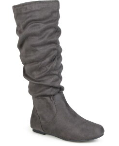 �W�����l �R���N�V���� ���f�B�[�X �V���[�Y �u�[�c�E���C���u�[�c Journee Collection Women's Rebecca Boots Grey �O���[
