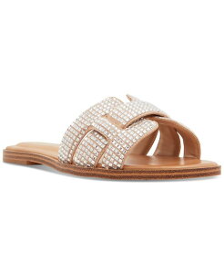 �A���h ���f�B�[�X �V���[�Y �T���_�� ALDO Women's Elenaa Studded Flat Slide Sandals Bone