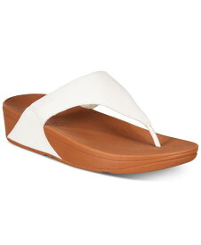 【送料無料】 フィットフロップ レディース サンダル シューズ Women's Lulu Leather Toe-Thongs Sandals White