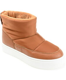 【送料無料】 ジュルネ コレクション レディース ブーツ・レインブーツ シューズ Women's Sethie Cold Weather Booties Rust