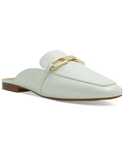 Ah fB[X V[Y T_ ALDO Women's Silvie Square Toe Slip On Mules White zCg