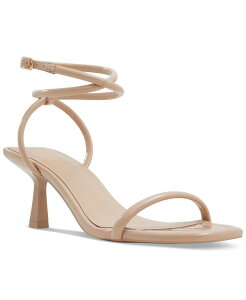 �A���h ���f�B�[�X �V���[�Y �T���_�� ���b�v�����s�[�X �A���N�� ALDO Women's Dime Strappy Ankle Wrap Dress Sandals Bone Patent