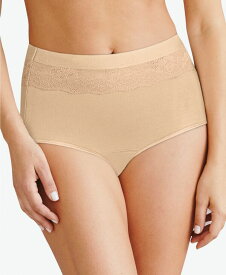 【送料無料】 バリ レディース パンツ アンダーウェア Women's Beautifully Confident Brief Period Underwear With Light Leak Protection DFLLB1 Soft Taupe (Nude 4)