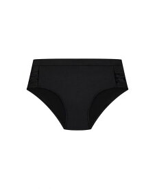 【送料無料】 アベニュー レディース ボトムスのみ 水着 Plus Size High Waist Swim Brief Black