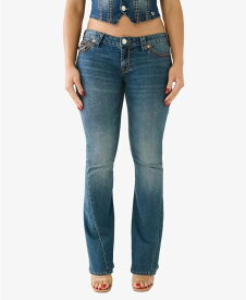 【送料無料】 トゥルーレリジョン レディース デニムパンツ ジーンズ ボトムス Women's Joey Flap Flare Jean Marina