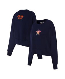 【送料無料】 プロスタンダード レディース パーカー・スウェット アウター Women's Navy Houston Astros Painted Sky Pullover Sweatshirt Navy