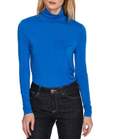 【送料無料】 コート&ロー レディース シャツ トップス Women's Long Sleeve Modal Jersey Turtleneck Top Varsity Blue