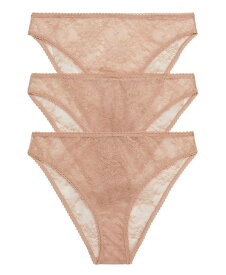 【送料無料】 ハニーデュー インティメッツ レディース パンツ アンダーウェア Women's Lexi Bikini Panty Pack of 3 Java