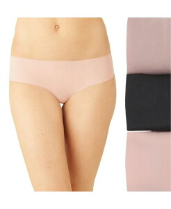 �r�[�e���v�e�b�h ���f�B�[�X �A���_�[�E�F�A �p���c b.tempt'd Women's 3-Pk. b.bare Cheeky Tanga Underwear 970467 Rose Smoke/ Antler/Night �X���[�N