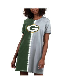 【送料無料】 スターター レディース Tシャツ トップス Women's Green Green Bay Packers Ace Tie-Dye T-shirt Dress Green