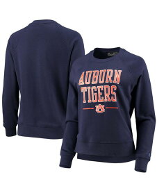 【送料無料】 アンダーアーマー レディース パーカー・スウェット アウター Women's Navy Auburn Tigers All Day Fleece Raglan Pullover Sweatshirt Navy