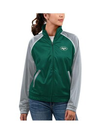 【送料無料】 ジースリー フォーハー バイ カール バンクス レディース ジャケット・ブルゾン アウター Women's Green New York Jets Showup Fashion Dolman Full-Zip Track Jacket Green