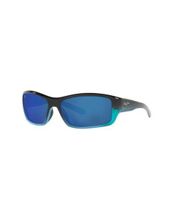 yz }ECW Y TOXEACEFA ANZT[ Unisex Polarized Sunglasses Barrier Reef Mj000636 Blue Turquoise