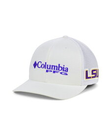 【送料無料】 コロンビア メンズ 帽子 アクセサリー LSU Tigers PFG Trucker Cap White