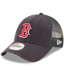 【送料無料】 ニューエラ メンズ 帽子 アクセサリー Men's Navy Boston Red Sox Trucker 9FORTY Adjustable Snapback Hat Navy
