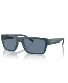 【送料無料】 アーネット メンズ サングラス・アイウェア アクセサリー Men's Polarized Sunglasses Phoxer An4338 Frosted Blue