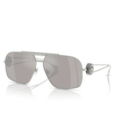 【送料無料】 ヴェルサーチ メンズ サングラス・アイウェア アクセサリー Men's Sunglasses Ve2269 Silver