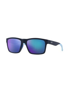 yz }ECW Y TOXEACEFA ANZT[ Unisex Polarized Sunglasses The Flats Mj000738 Blue Multicolor