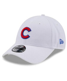 【送料無料】 ニューエラ メンズ 帽子 アクセサリー Men's White Chicago Cubs League Ii 9Forty Adjustable Hat White