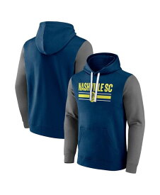 【送料無料】 ファナティクス メンズ パーカー・スウェット フーディー アウター Men's Navy Nashville SC To Victory Pullover Hoodie Navy