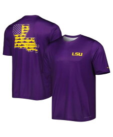 【送料無料】 コロンビア メンズ Tシャツ トップス Men's Purple LSU Tigers Terminal Tackle Omni-Shade T-shirt Purple