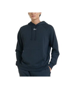 A_[A[}[ Y AE^[ p[J[EXEFbg hJ S t[X p[J[ Under Armour Men's Rival Logo Embroidered Fleece Hoodie Black /Wht ubN