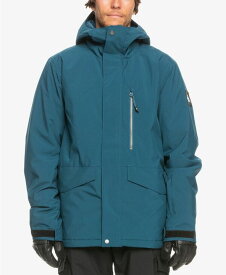 【送料無料】 クイックシルバー メンズ ジャケット・ブルゾン アウター Men's Snow Mission Solid Jacket Majolica Blue