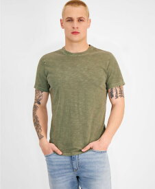 【送料無料】 サンストーン メンズ Tシャツ トップス Men's Sun Kissed Regular-Fit Curved Hem T-Shirt Cavalry Green