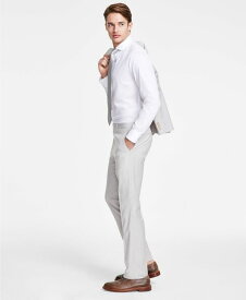 【送料無料】 ダナ キャラン ニューヨーク メンズ カジュアルパンツ ボトムス Men's Modern-Fit Natural Neat Suit Separate Pants Natural