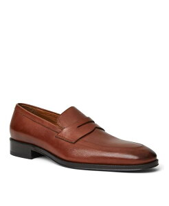 u[m}O Y V[Y Xb|E[t@[ U[ [t@[ Bruno Magli Men's Maioco Penny Leather Loafer Cognac