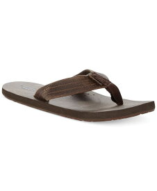 【送料無料】 リーフ メンズ サンダル シューズ Draftsmen Thong Sandals Chocolate