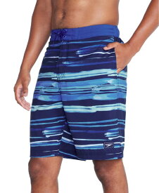 【送料無料】 スピード メンズ ハーフパンツ・ショーツ 水着 Men's Bondi Basin Printed Stripe Board Shorts Peacoat