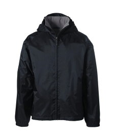 【送料無料】 ランズエンド メンズ ジャケット・ブルゾン アウター School Uniform Men's Fleece Lined Rain Jacket Black