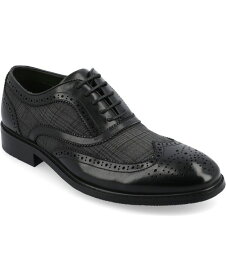 【送料無料】 バンス メンズ オックスフォード シューズ Men's Jerome Tru Comfort Foam Wingtip Lace-Up Oxford Shoes Black