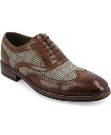 【送料無料】 バンス メンズ オックスフォード シューズ Men's Jerome Tru Comfort Foam Wingtip Lace-Up Oxford Shoes Brown
