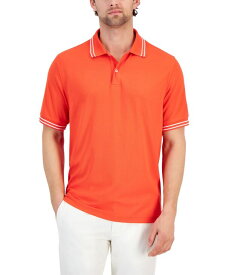 【送料無料】 クラブルーム メンズ ポロシャツ トップス Men's Performance Stripe Polo Red Zone