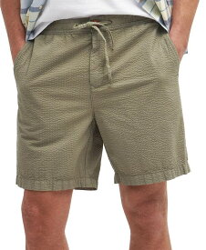 【送料無料】 バブアー メンズ ハーフパンツ・ショーツ ボトムス Men's Melbury Seersucker Shorts Dusty Green