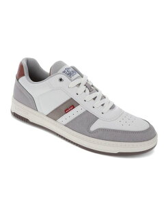 ���[�o�C�X �����Y �V���[�Y �X�j�[�J�[ ���[�X Levi's Men's Drive Low Top Lace Up Sneakers White Cappuccino Mocha �z���C�g