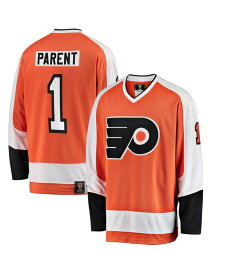 【送料無料】 ファナティクス メンズ シャツ トップス Men's Bernie Parent Orange Philadelphia Flyers Premier Breakaway Retired Player Jersey Orange