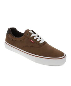 【送料無料】 リーバイス メンズ スニーカー シューズ Men's Thane Fashion Athletic Lace Up Sneakers Chestnut Dark Brown