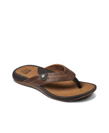 【送料無料】 リーフ メンズ サンダル シューズ Men's San Onofre Slip-On Sandals Dark Brown Tan