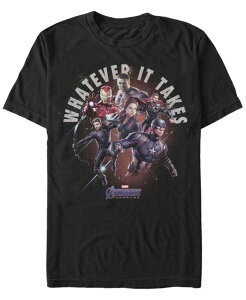 �t�B�t�X�T�� �����Y �g�b�v�X T�V���c Fifth Sun Marvel Men's Avengers Endgame Avengers Whatever It Takes Short Sleeve T-Shirt Black �u���b�N