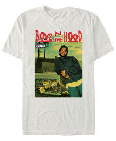 【送料無料】 フィフスサン メンズ Tシャツ トップス Boyz in the Hood Men's Darrin Doughboy Album Cover Short Sleeve T-Shirt Natural