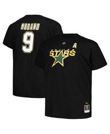 【送料無料】 プロファイル メンズ Tシャツ トップス Men's Mike Modano Black Dallas Stars Big and Tall Name and Number T-shirt Black