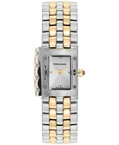 tFK fB[X ANZT[ rv TVc Ferragamo Salvatore Women's Swiss Two-Tone Stainless Steel Bracelet Watch 19x30mm Two Tone