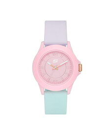 【送料無料】 スケッチャーズ レディース 腕時計 アクセサリー Rosencrans 40mm Quartz Analog Watch Green pink purple Green pink purple