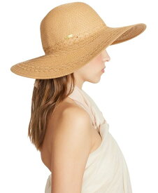 【送料無料】 スティーブ マデン レディース 帽子 アクセサリー Women's Braided Straw Floppy Hat Tan