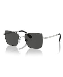 XtXL[ fB[X ANZT[ TOXEACEFA Swarovski Women's Sunglasses Sk7015 Silver Vo[