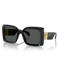 【送料無料】 ヴェルサーチ レディース サングラス・アイウェア アクセサリー Women's Sunglasses Ve4467U Black